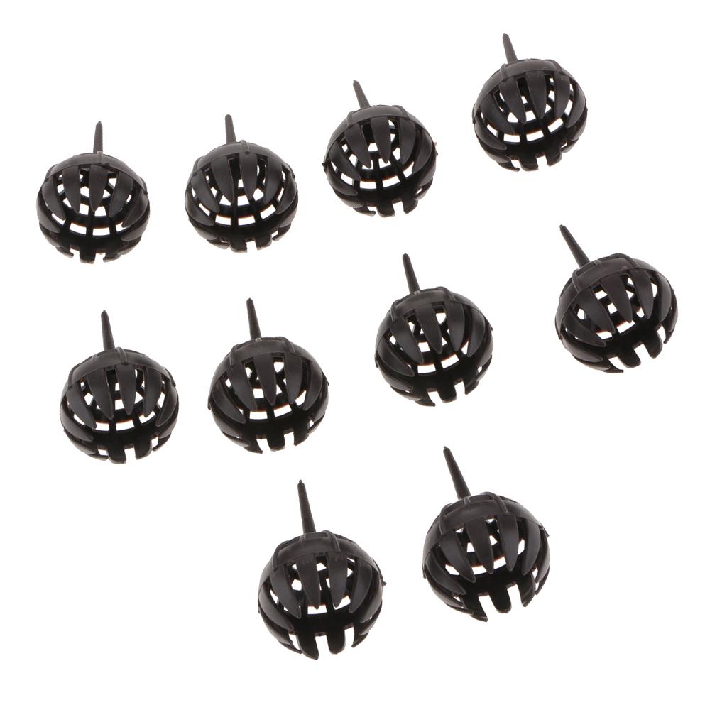 10pcs Plastic Fertilizer Basket Garden Tools for Plants Orchid Bonsai Size L