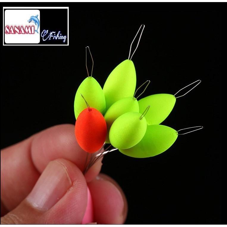 Hạt chặn phao Silicon Trong suốt hạt chặn phao câu đài cao cấp PK-26 -SANAMI FISHING