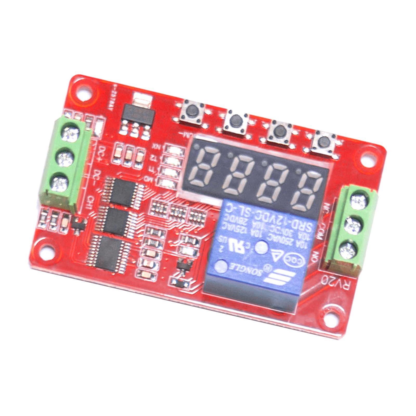 Multifunction Delay Module Self Locking Control Module Relay Cycle Timer