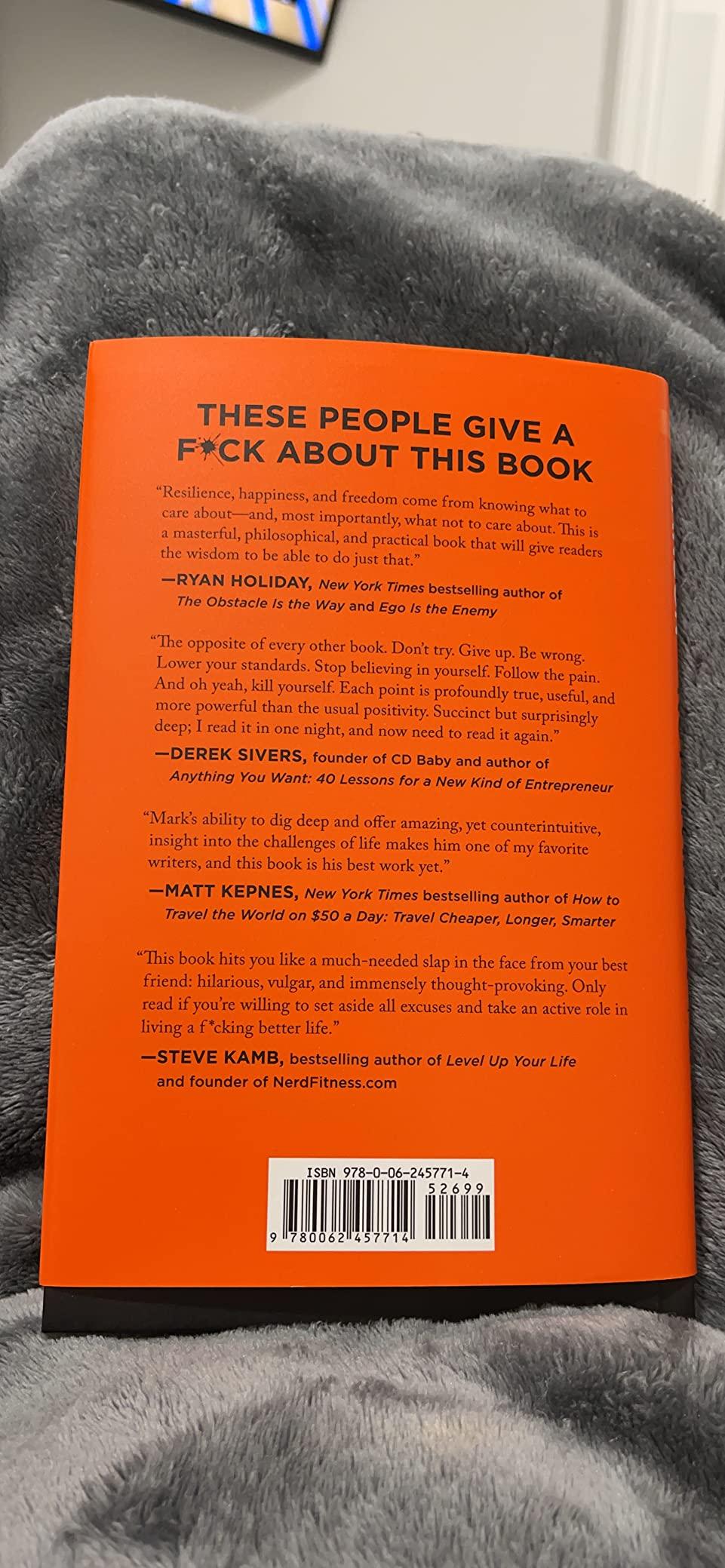 Sách Non-fiction tiếng Anh: Subtle art of not giving a ...