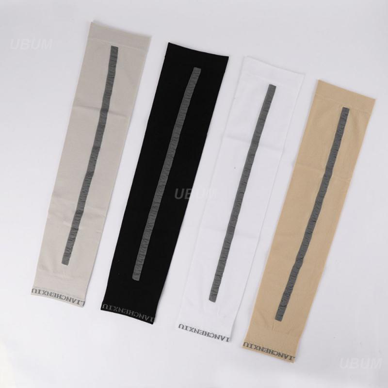 Bảo Vệ Cánh Tay Tay Chống Tia UV Bảo Vệ Cánh Tay Tay Nhanh Khô Tay Bao Thun Golf Tay Dài Sọc Dọc Mùa Hè Color: 01