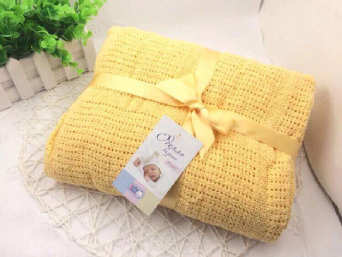 Chăn lưới thoáng mát cho bé