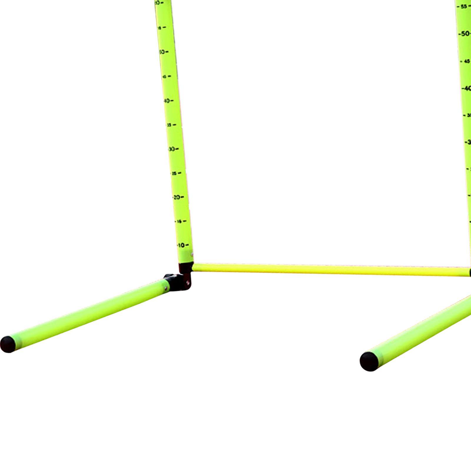 Speed Agility Hurdles Speed and Agility Training Equipment Improves Coordination Fitness Adjustable Scale for Athletes Running Exercise