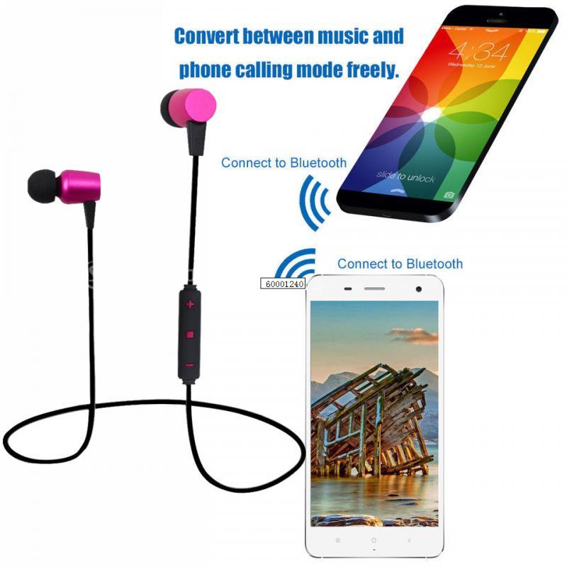 Wireless Bluetooth Sport Earphones Stereo Headphone Headset for Smartphone