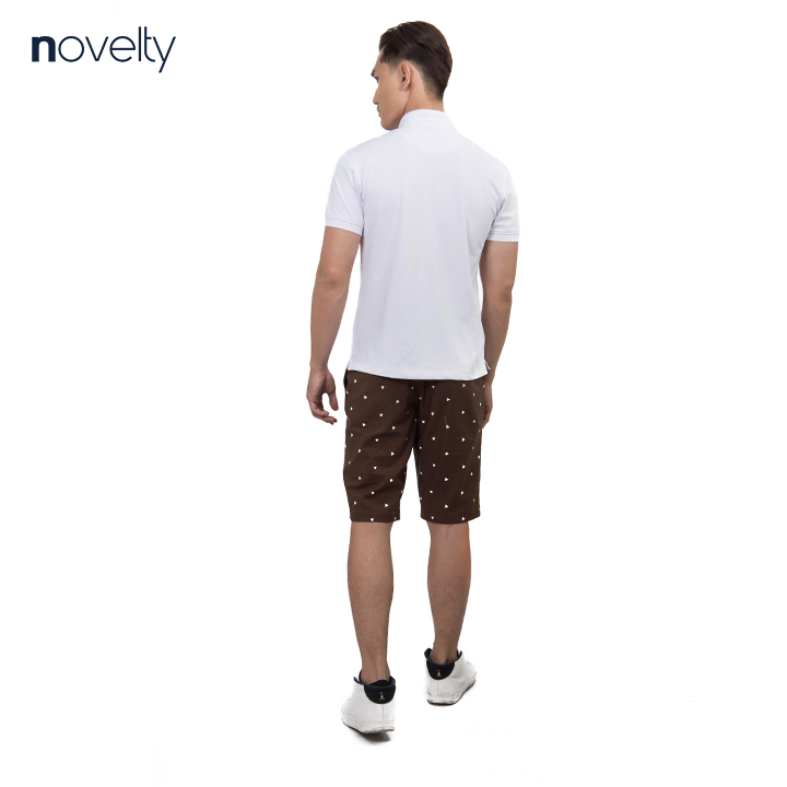 Quần Short khaki 0 Ply linen Novelty in họa tiết 2000620