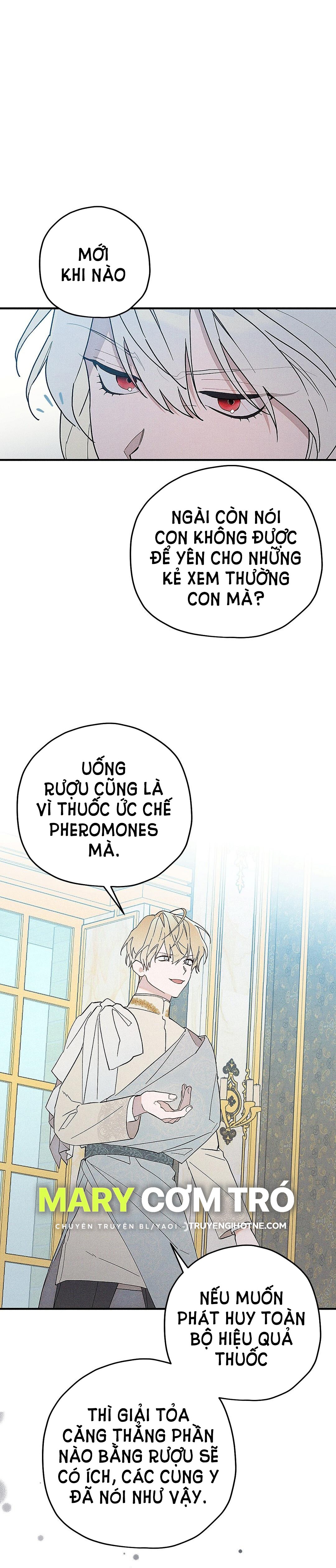 hoàng tử bất lương giấu mình là omega chapter 2.2 25