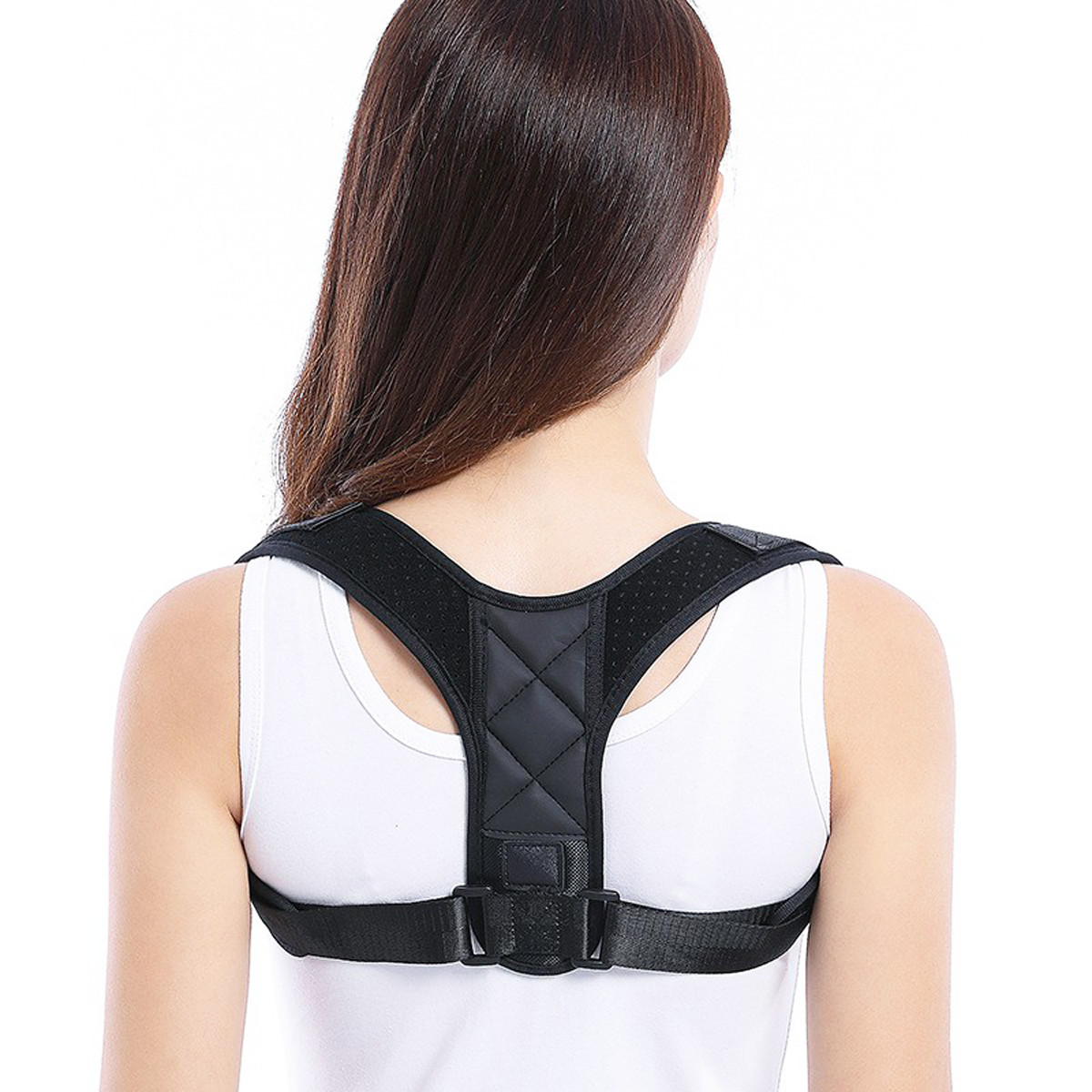 Đai chống gù lưng nam nữ HT SYS - Posture Corrector- Giúp định hình cột sống - Điều chỉnh tư thế của lưng -  Phù Hợp Với Mọi Độ Tuổi - Hỗ Trợ Điều Trị Hiệu Quả Chứng Gù Lưng, Lưng Tôm, Cong Vẹo Cột Sống