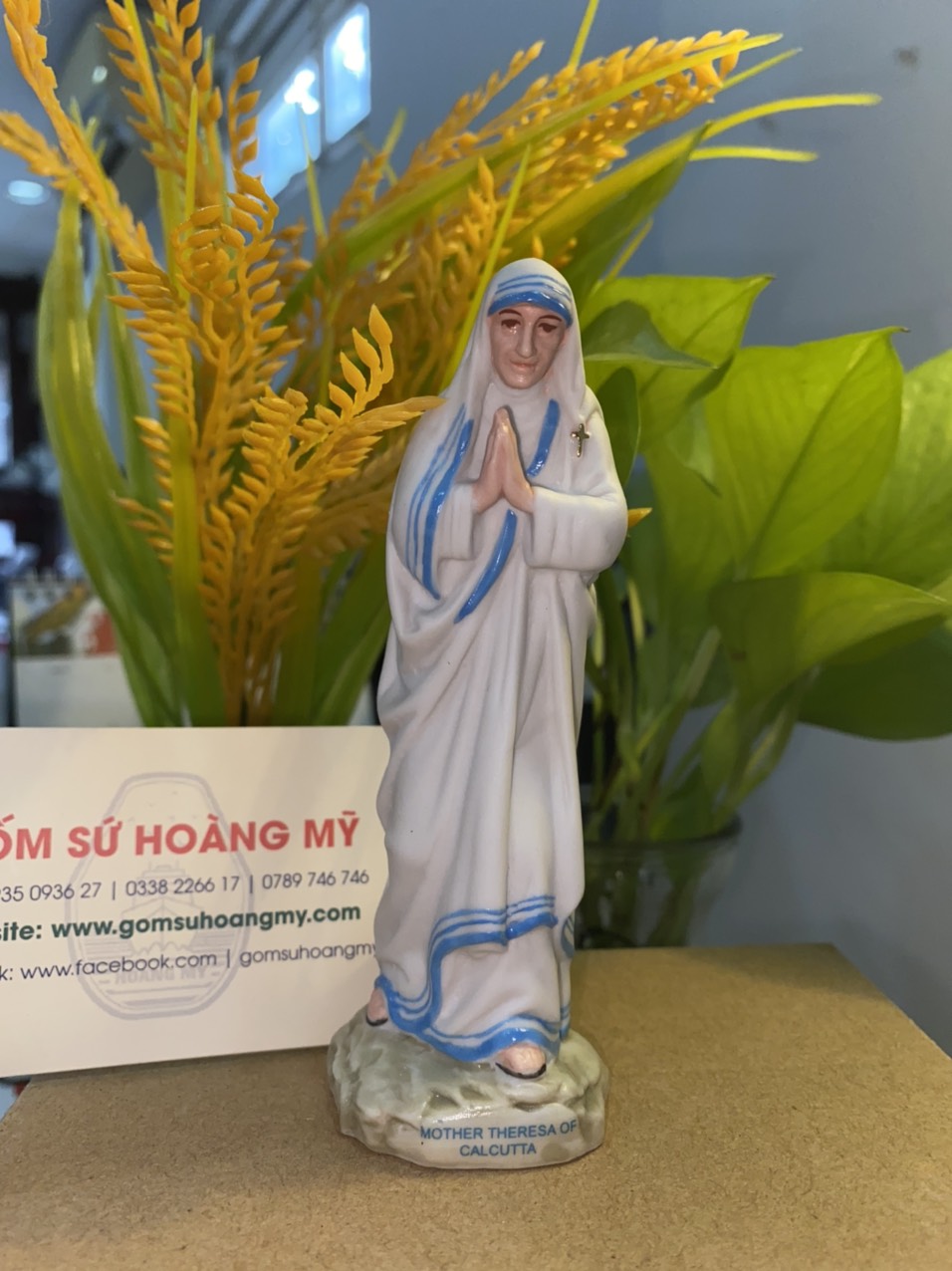 Tượng công giáo Mẹ Teresa CALCUTTA 13cm
