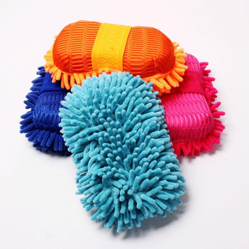Miếng san hô rửa xe Microfiber siêu mịn tiện dụng
