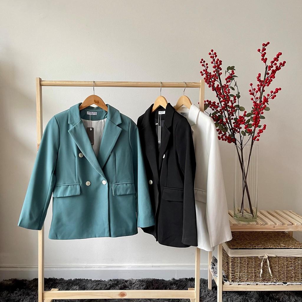 Áo khoác vest 2 lớp vải kaki xịn chuẩn hàng thiết kế form áo chuẩn
