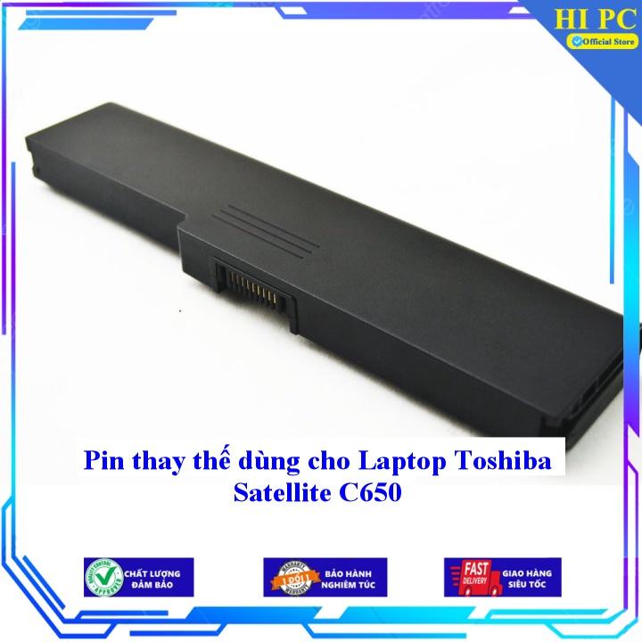 Pin thay thế dùng cho Laptop Toshiba Satellite C650 - Hàng Nhập Khẩu