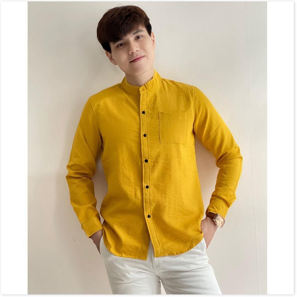 ÁO SƠ MI ĐŨI TAY DÀI,CO TÚI,HOA TIẾT TRƠN NHƯNG KHÔNG KÉM PHẦN SANG TRỌNG LANA FASHION