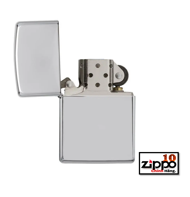 Bật lửa Zippo Armor 167 BÓNG TRẮNG VỎ DÀY-High Polish Chrome SKU- Chính hãng 100%