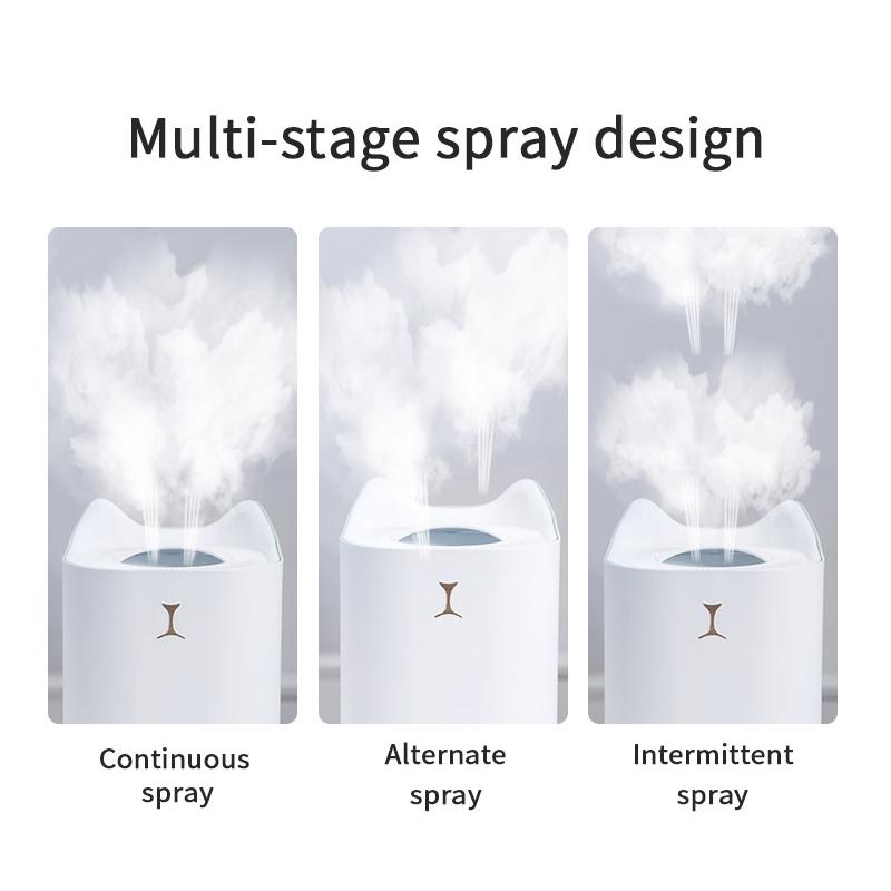 Máy Lọc Không Khí Tạo Ẩm Hương Thơm Khuếch Tán Tinh Dầu Siêu Âm Nhiều Mây Vibe Phun Sương Tạo Xông Phòng Humificador Dành Cho Xiaomi 3L