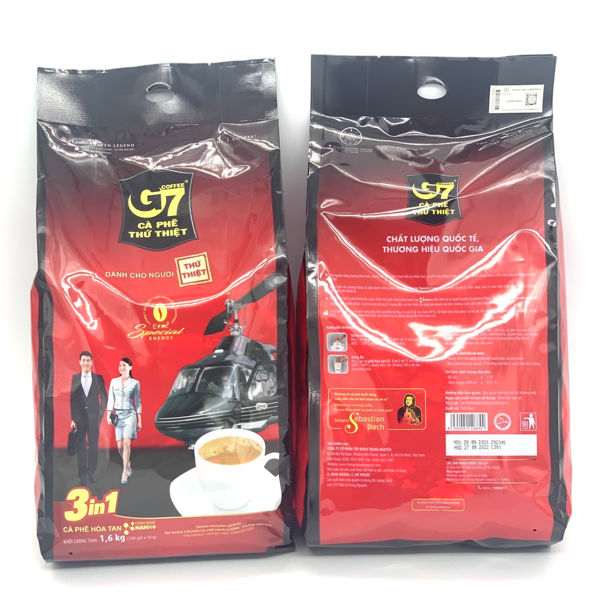 Cà Phê Sữa G7 3in1 Trung Nguyên -