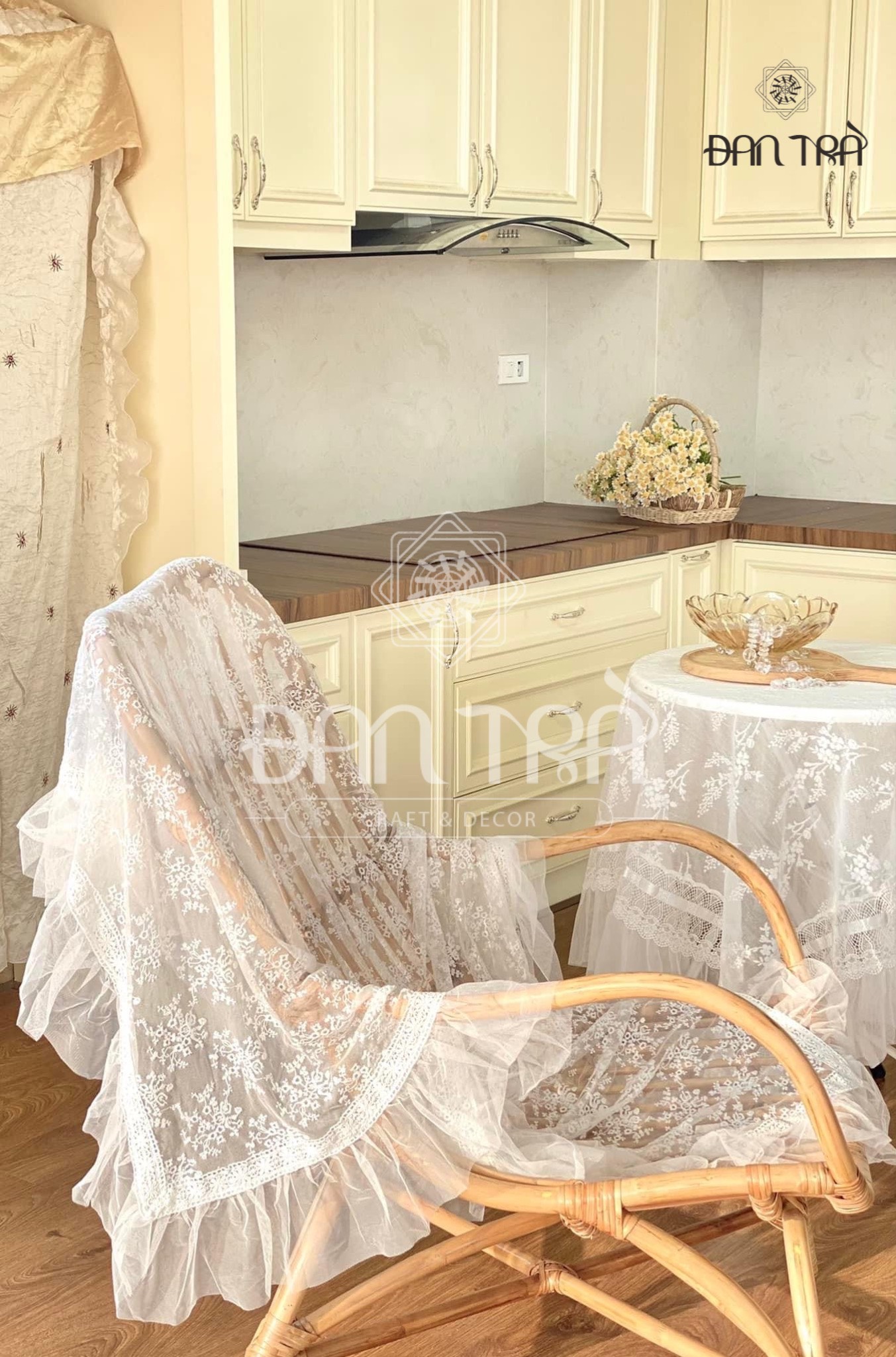 Ghế Mây Thư Giãn ĐAN TRÀ, Ghế Mây Tựa Lưng Cho Ban Công, Phòng Khách, Mây Tre ĐAN TRÀ