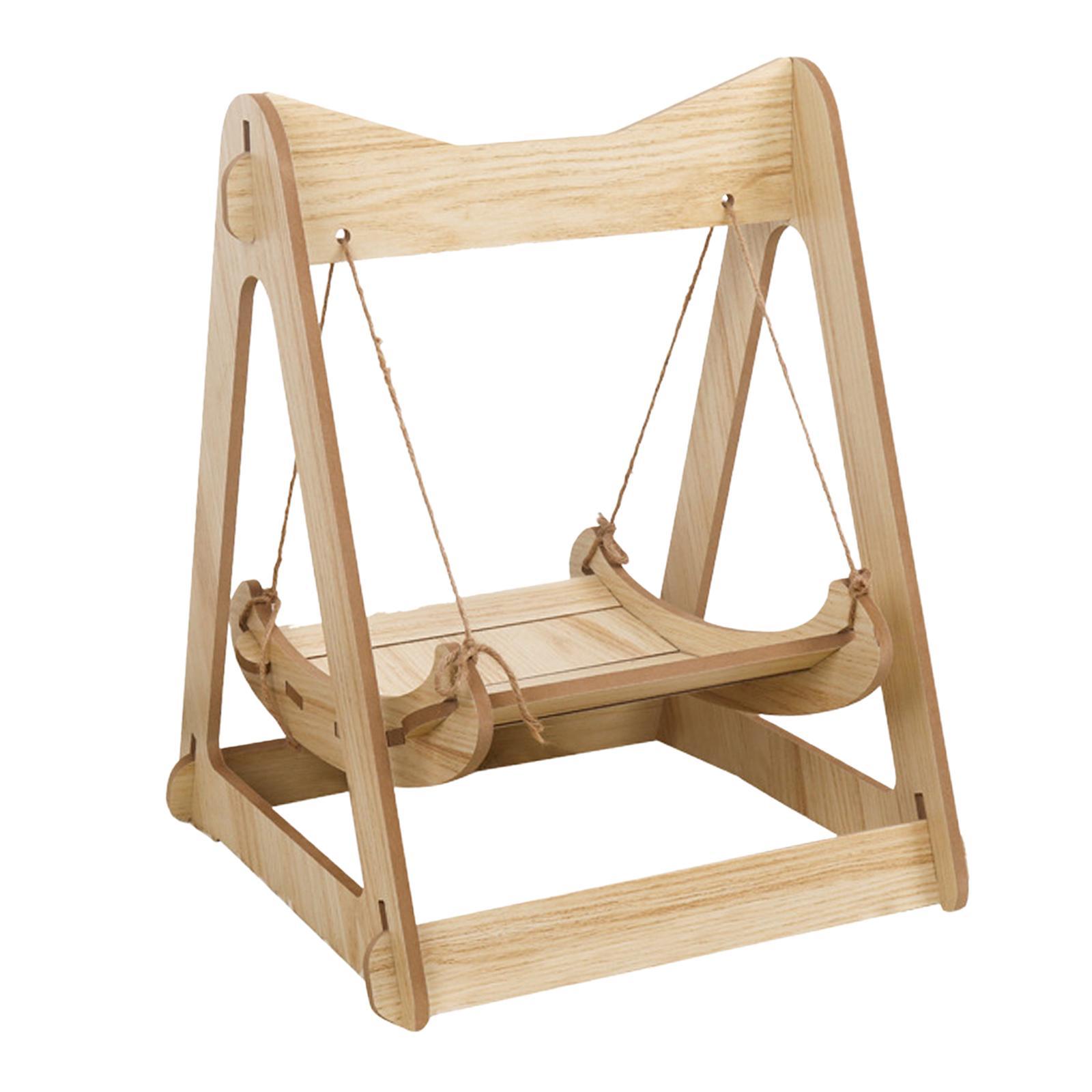 Cat Hammock Bed Lounger Scratching Rope Pet Hanging Swing for Rabbit Kitten