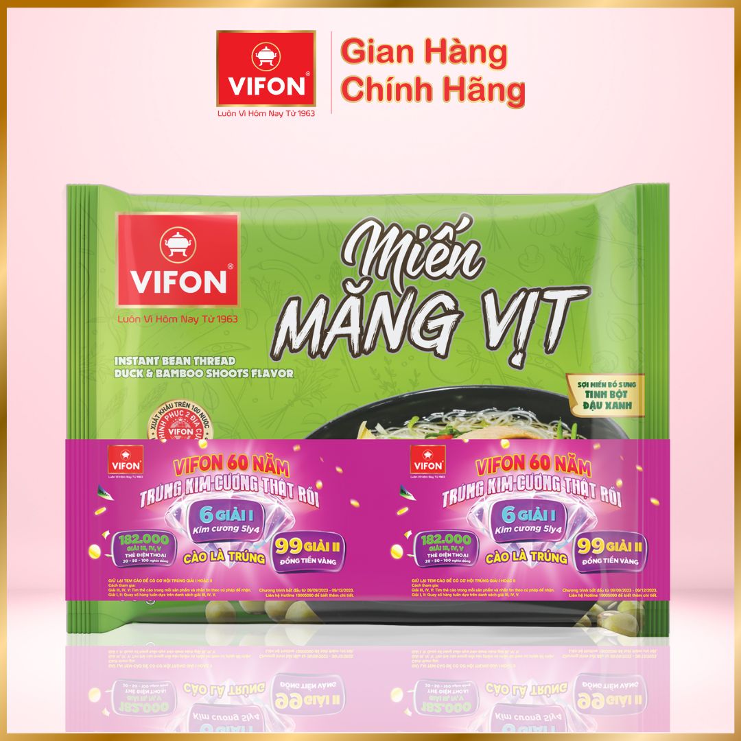 Thùng 24 Miến Măng Vịt VIFON (58g / Gói)