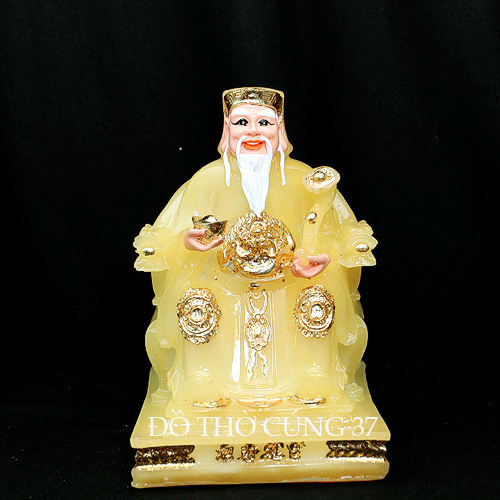 TƯỢNG THẦN TÀI THỔ ĐỊA MÀU VÀNG - MS 31