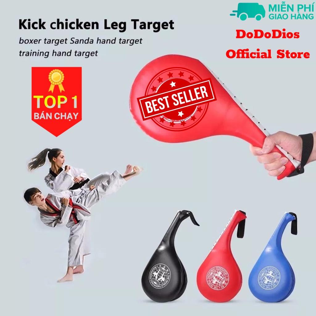 Đích Đá Đấm Tập Võ Thuật Cầm Tay Taekwondo, Vovinam, Karatedo Da PU Cao Cấp Cho Trẻ Em và Người Lớn Hãng DoDoDios