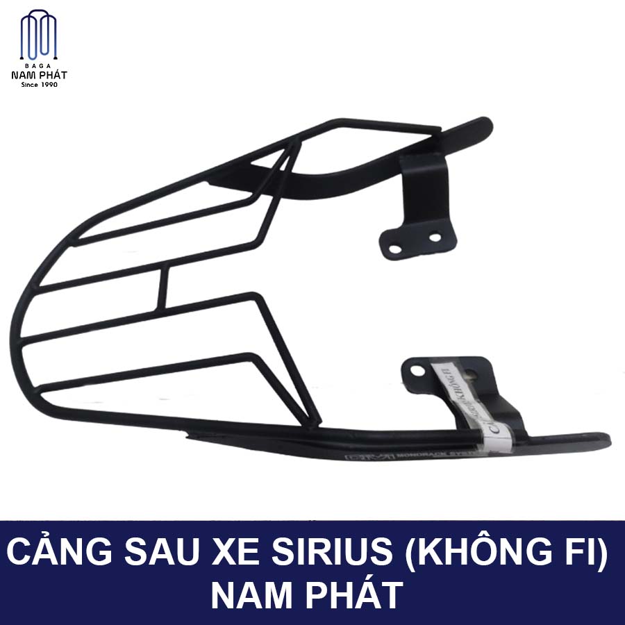 BAGA CẢNG KIỂU GIVI DÀNH CHO XE SIRIUS KHÔNG FI