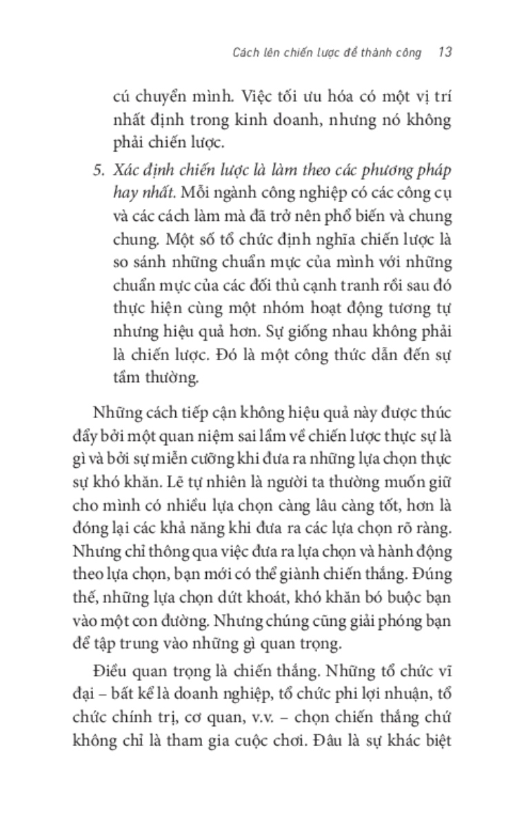 Đã Chơi Phải Thắng - Cách Xây Dựng Chiến Lược Thành Công _TRE