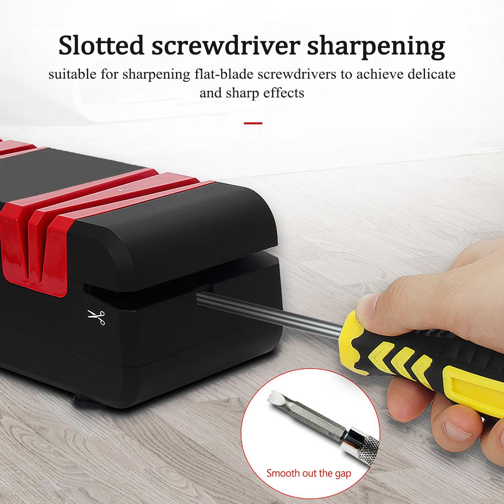 Intelligent Quick Cut Sharpener Household Electric Kitchen Cutter Grinder Multifunctional Automatic Cut Sharpeners