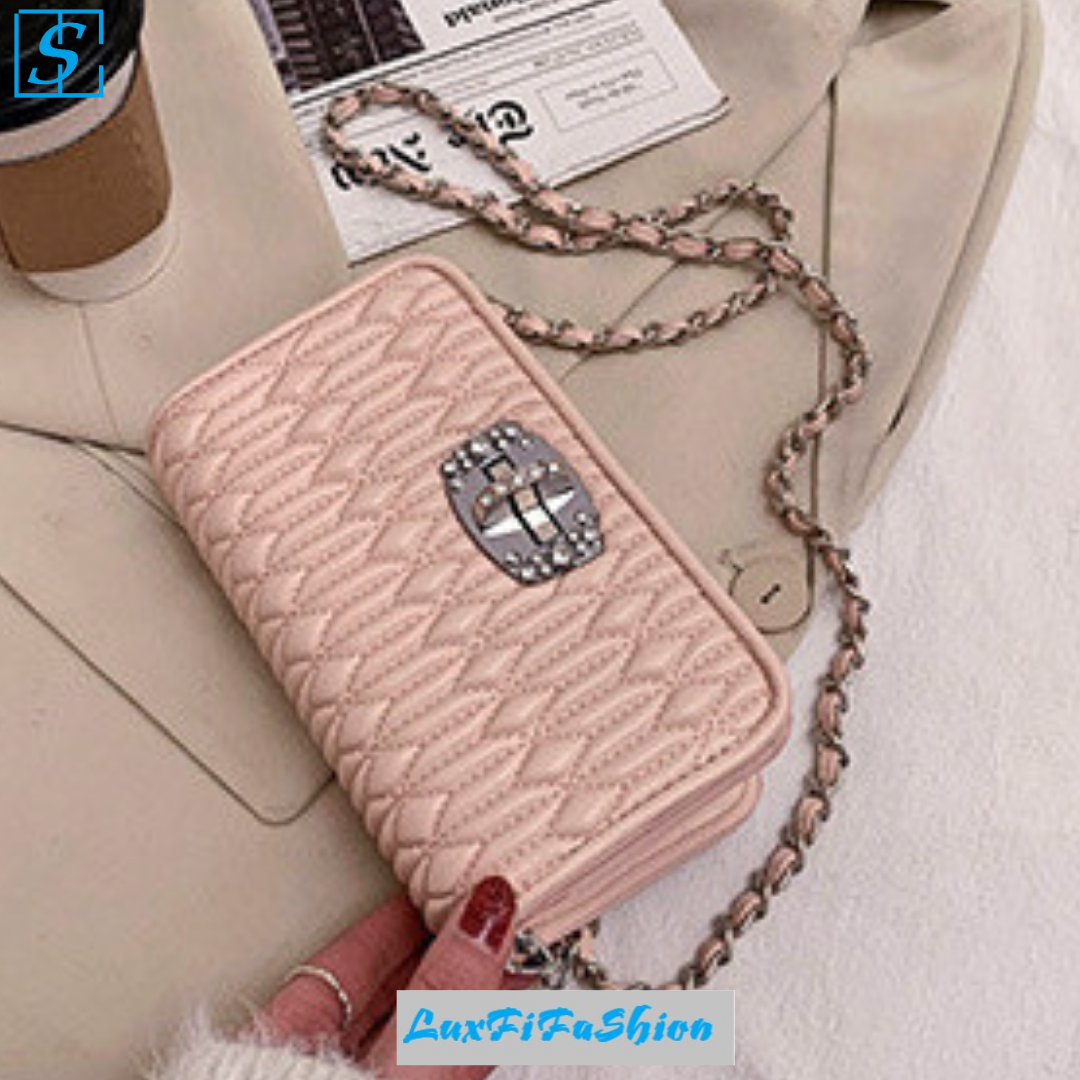 Túi Xách, Túi Đẹo Chéo Kẻ Sọc Hot Trend MÃ:LFFSH022