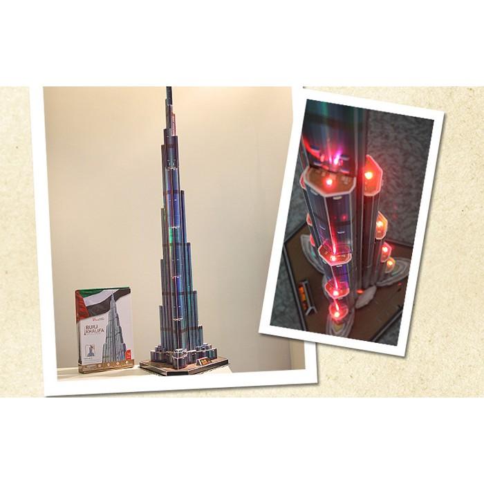 Mô hình giấy 3D - Led Burj Khalifa L133h