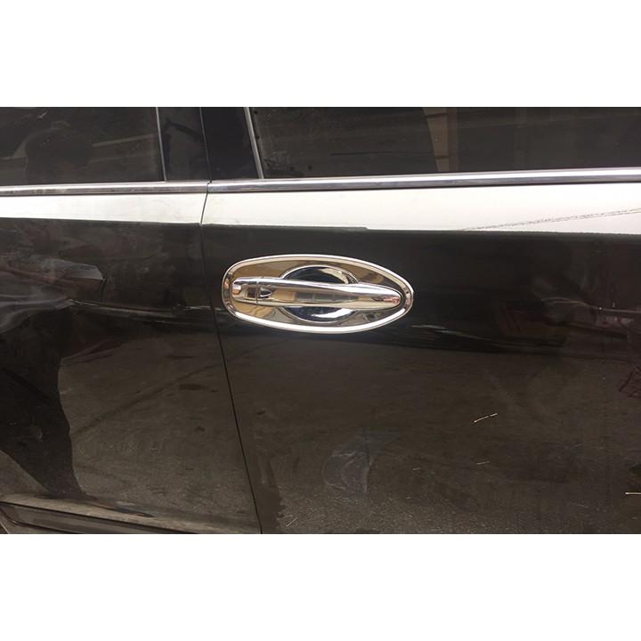Ốp Trang Trí Hõm Cửa X-Trail 2016 đến 2020 Mạ Crom