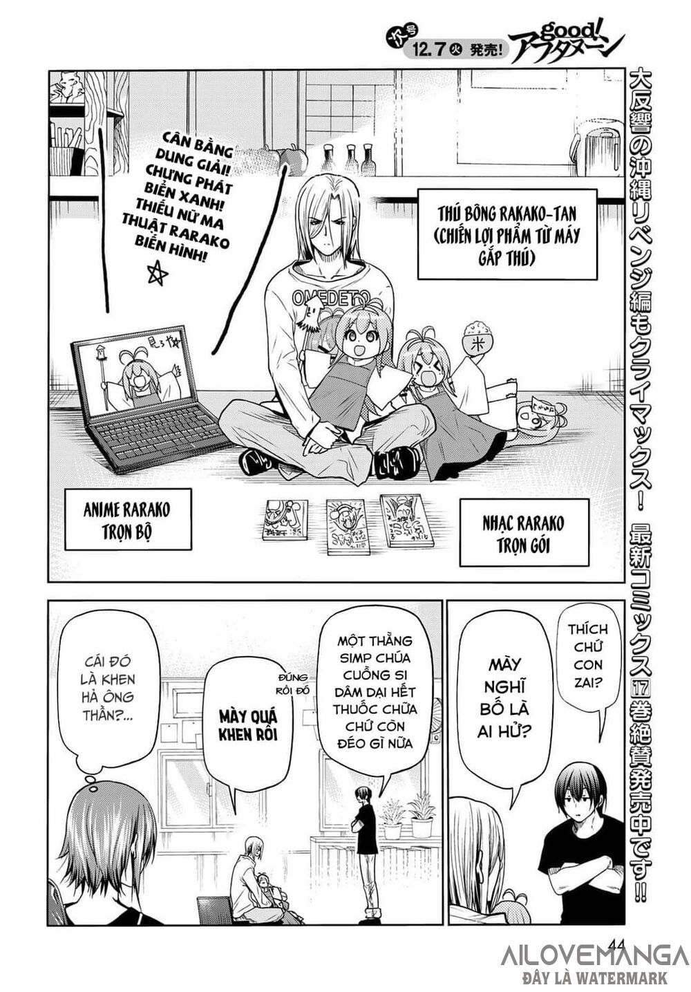 cô gái thích lặn - grand blue chapter 73.1 9