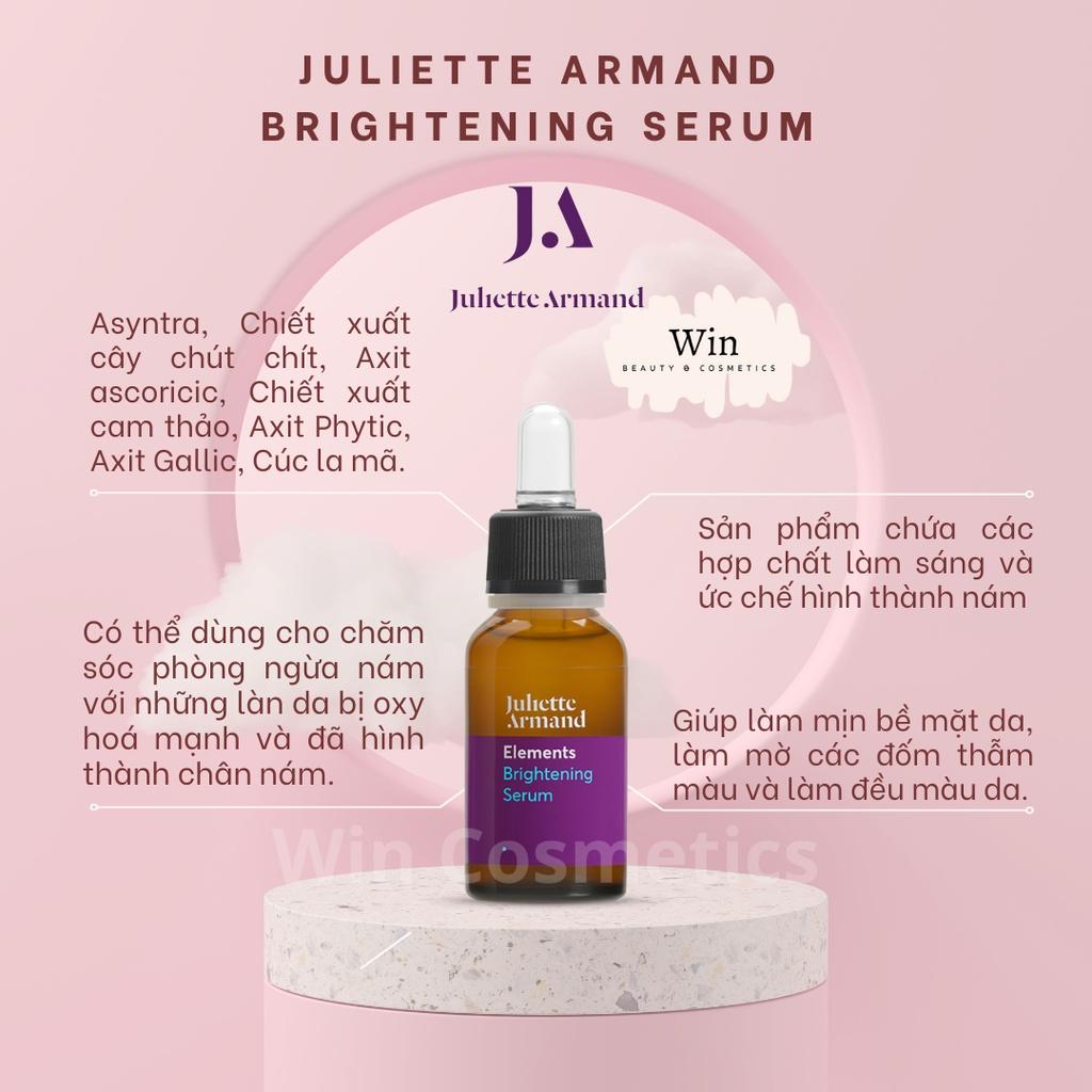 Tinh chất Juliette Armand làm sáng da nám &amp; xỉn màu Brightening Serum