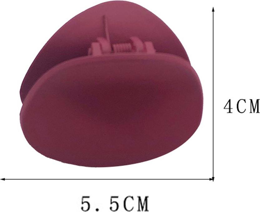 COMBO 2 Kẹp Tóc Càng Cua 8 Răng Kiểu Dáng Hàn Quốc Chắc Chắn Màu Sắc Sang Trọng - Giao Màu Ngẫu Nhiên - MP128.2