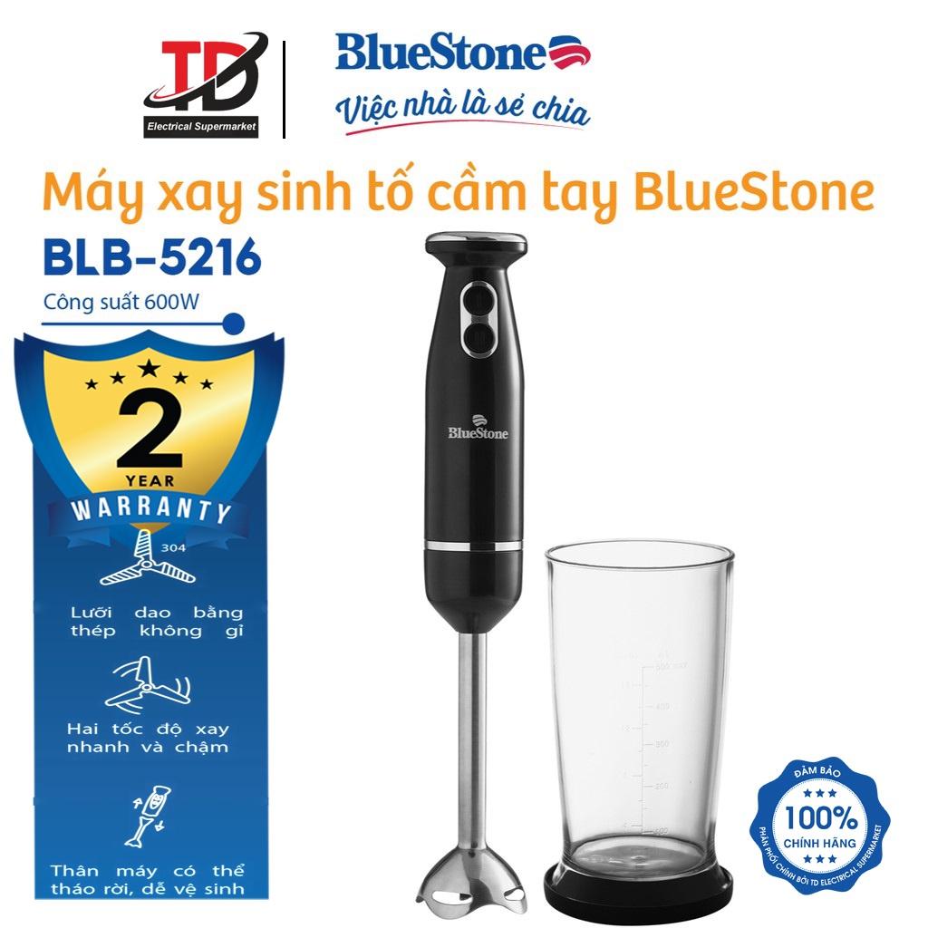 Máy Xay Sinh Tố Cầm Tay Bluestone BLB-5216 (600W) - Hàng chính hãng