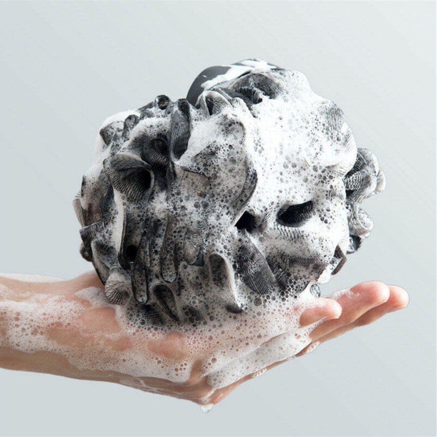 Bông Tắm Nam Than Tre - Black Shower Sponge