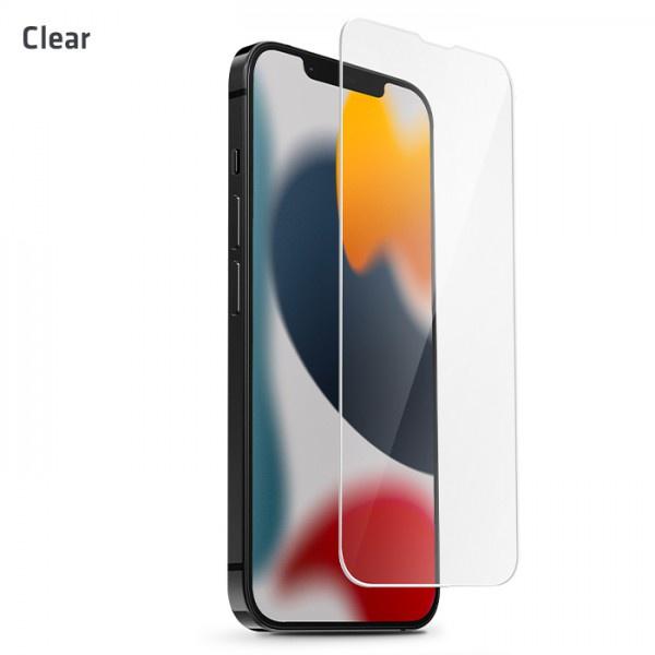 Kính Cường Lực Dành Cho iPhone 13 Pro Max hiệu UNIQ OPTIX Clear bảo vệ màn hình khỏi trầy xước và va đập hàng ngày - Hàng Chính Hãng