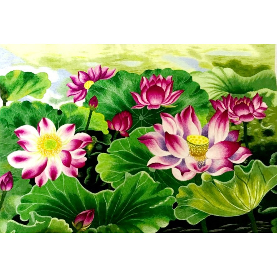 Sen nghệ nhân 06 - 55x70cm - pq 310