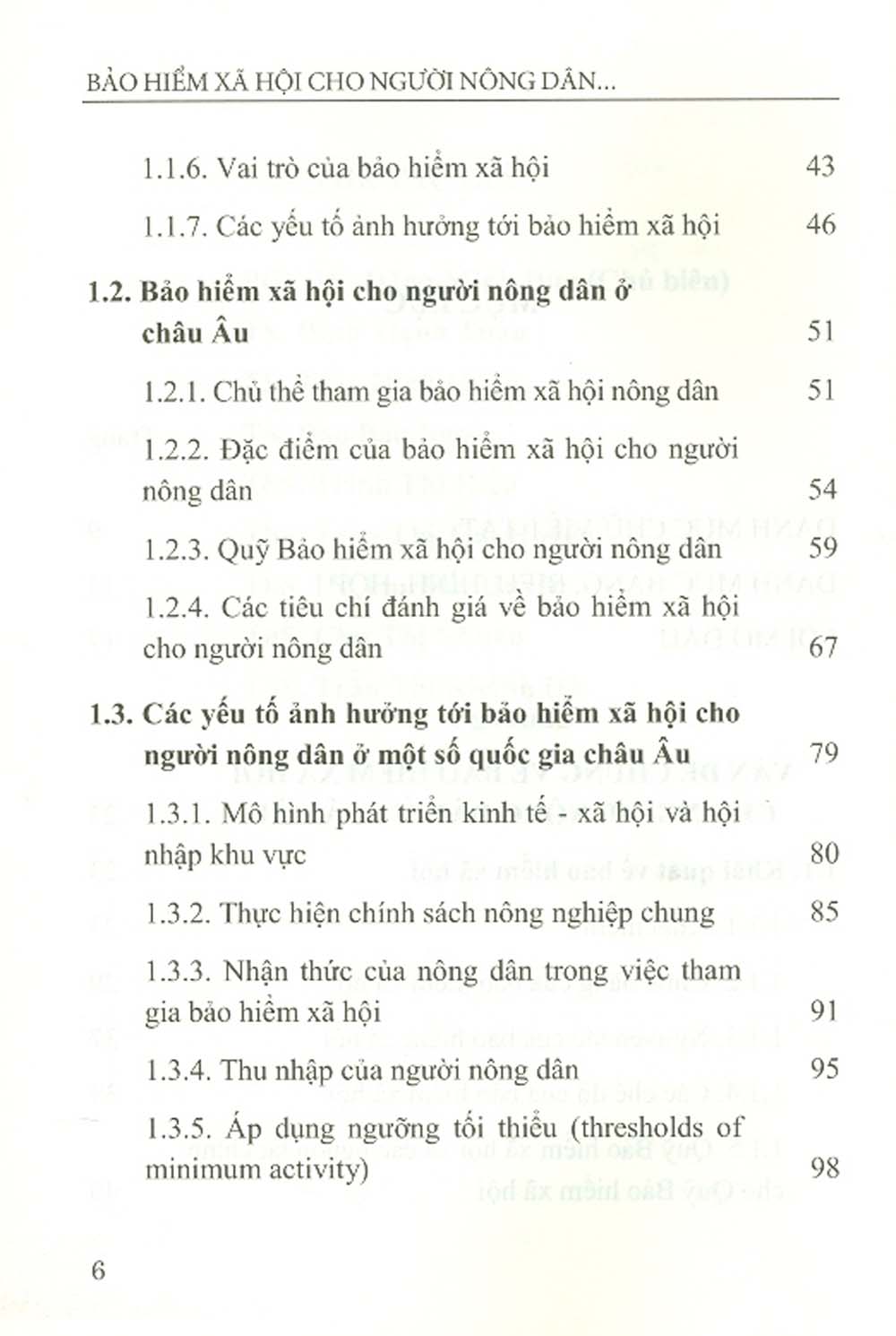 Bảo Hiểm Xã Hội Cho Người Nông Dân Ở Một Số Nước Châu Âu - Lý Luận Và Thực Tiễn