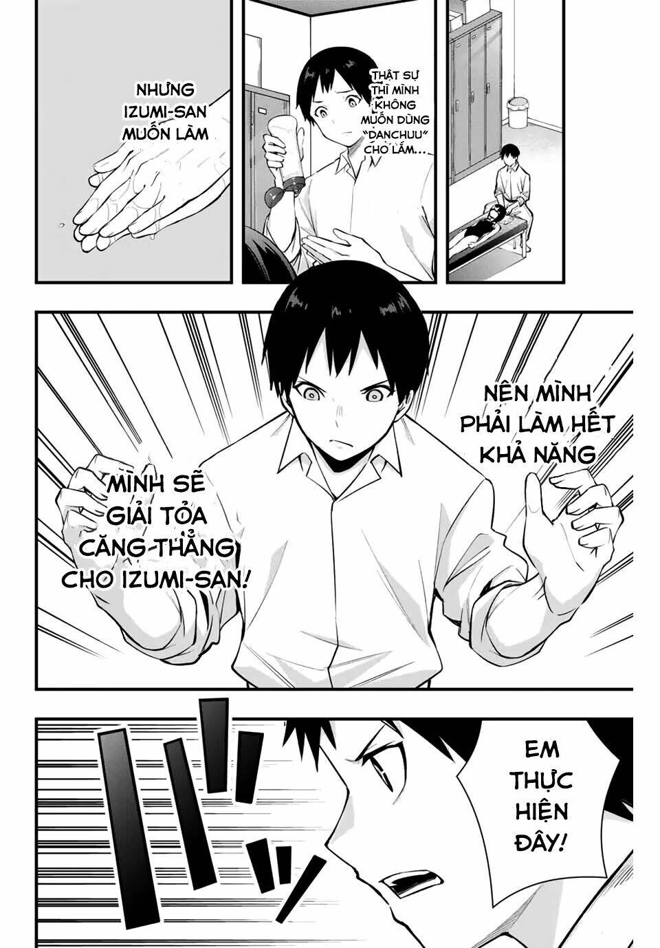 Sawaranaide Kotesashi-Kun Chapter 8: Izumi-san không muốn bơi #3 - Trang 4