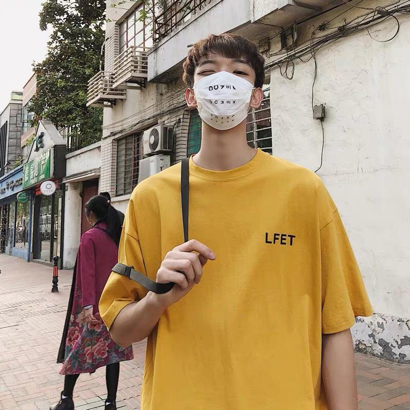 Áo Thun Nam Unisex Logo Chữ LFET BASIC