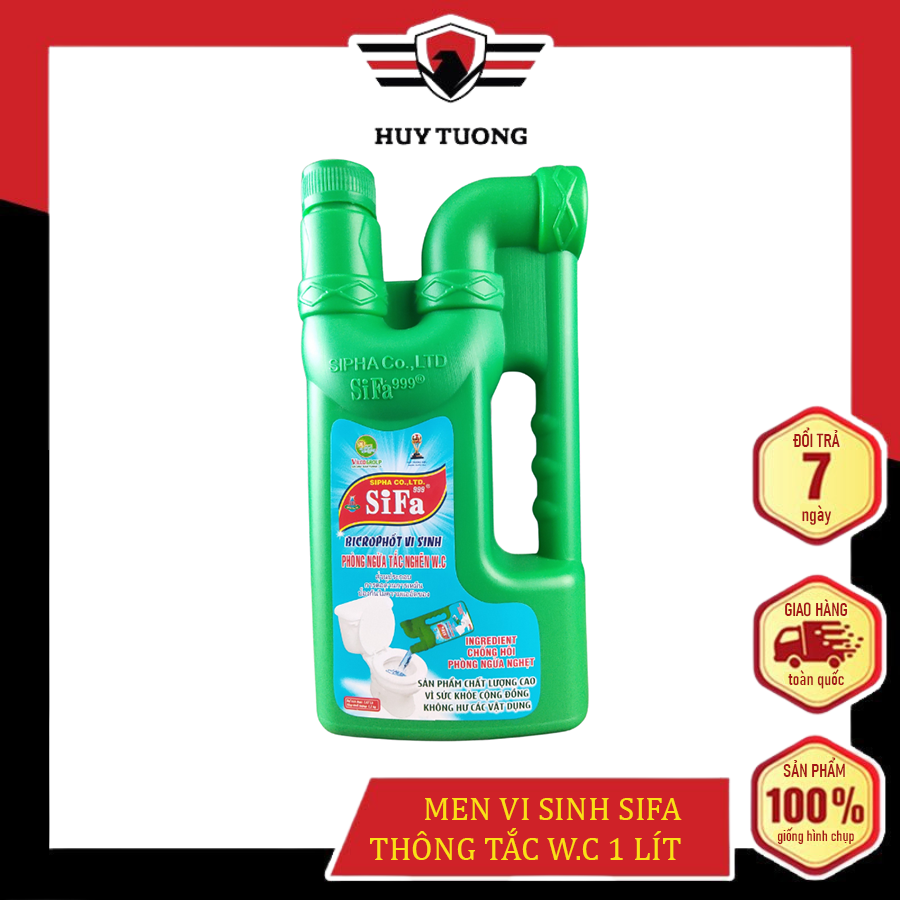 Chai Bicro Phốt Vi Sinh thông nghẽn W.C siêu mạnh siêu tốc Sifa Victory's 999 cao cấp 1 Lít