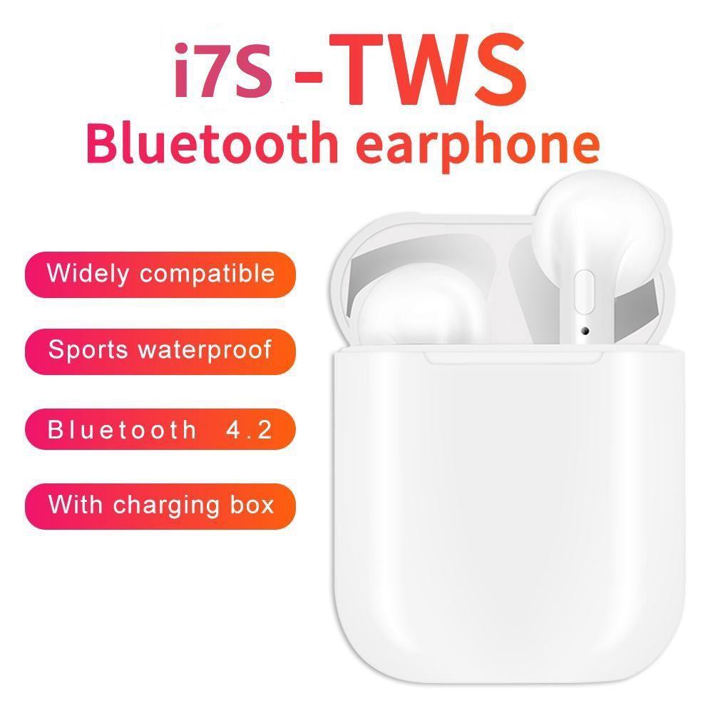 Bộ Tai Nghe bluetooth Không Dây HBQ I7S TWS mini Kèm Hộp Sạc Tiện Dụng