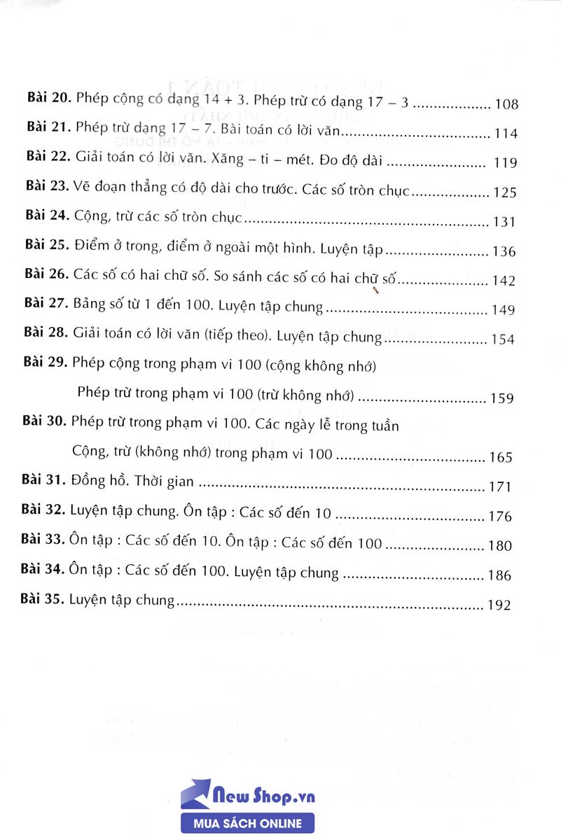 ĐỂ HỌC GIỎI TOÁN 1 _KV