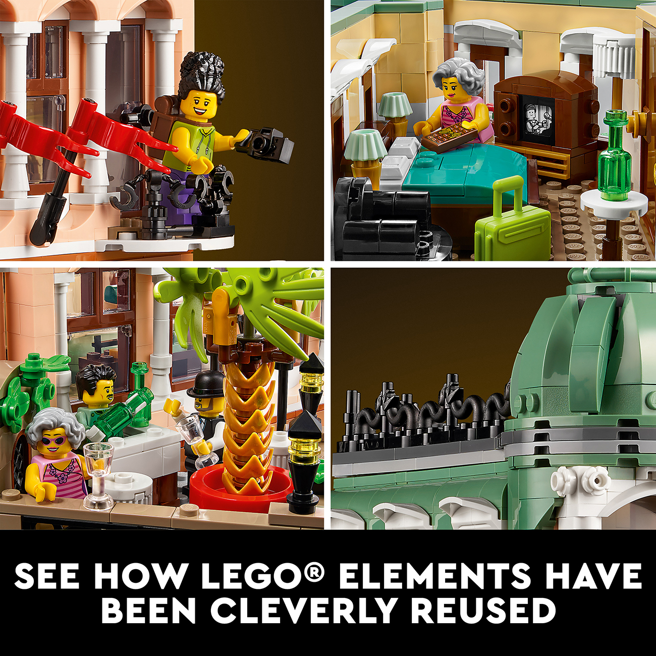LEGO ADULTS 10297 Khách Sạn Cổ Điển
