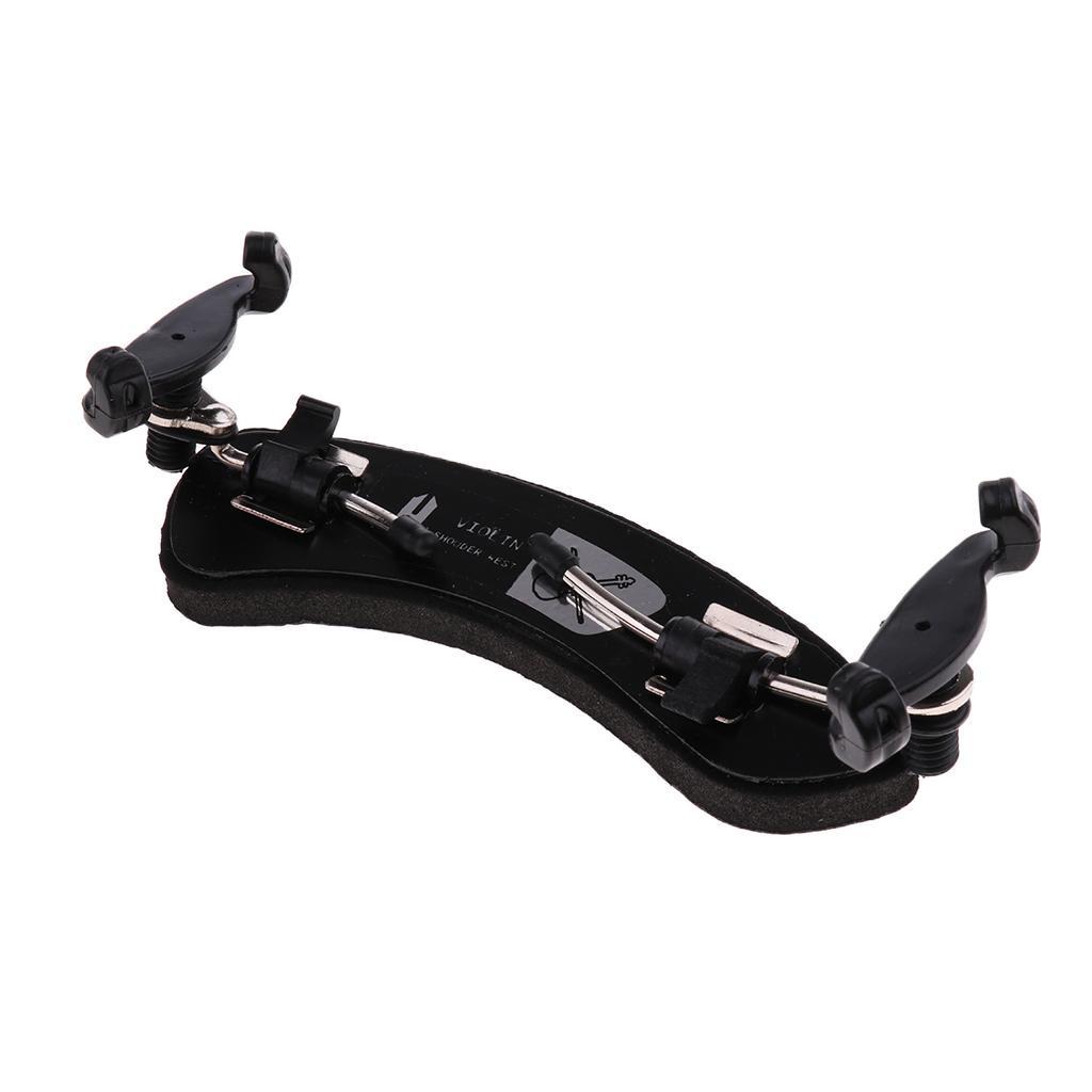 Adjustable Violin Fiddle Shoulder Rest Padding Support Holder Black #1