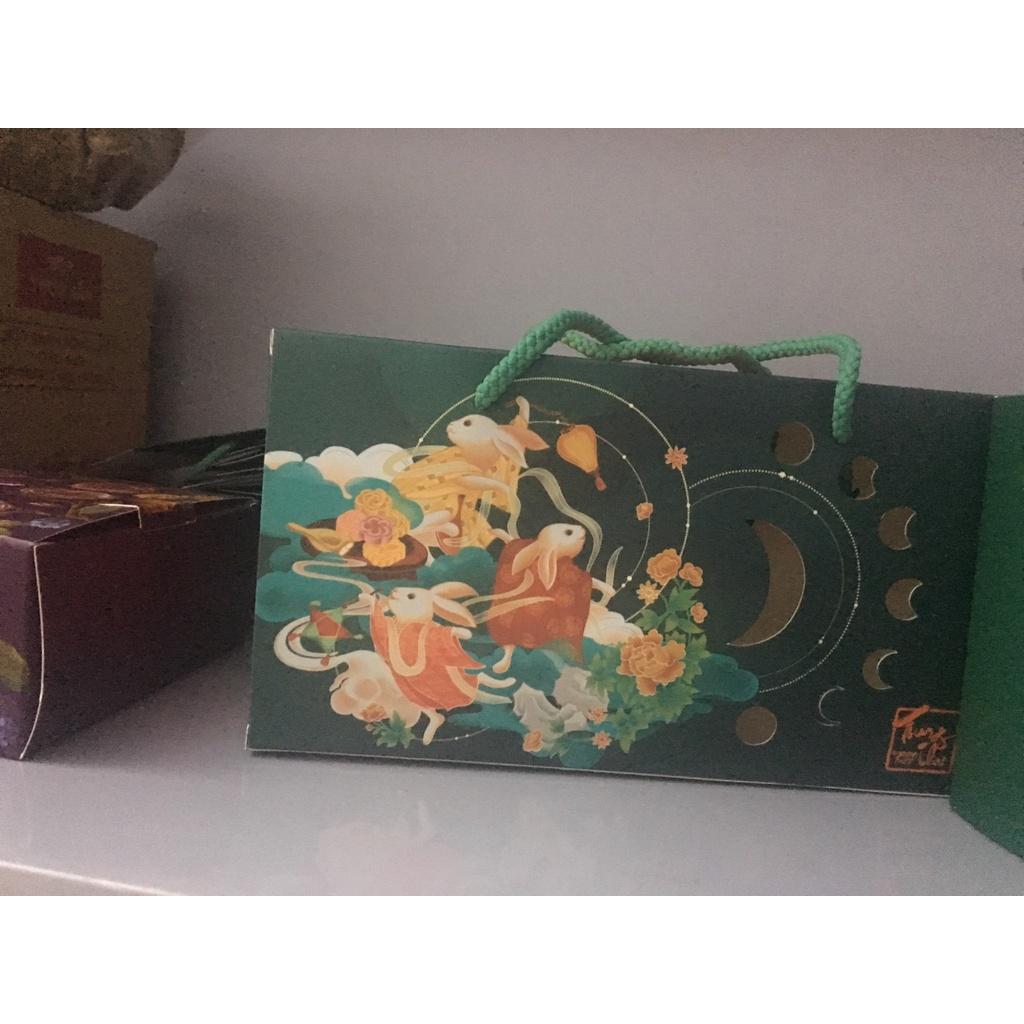Hộp đựng bánh trung thu 2 bánh các mẫu 2021
