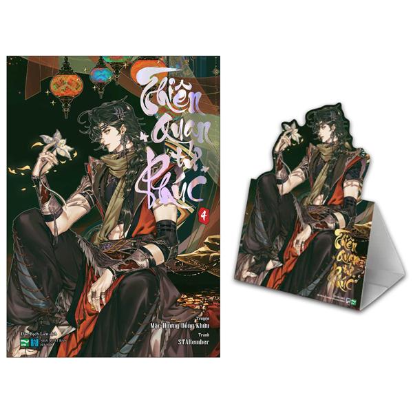 Sách - Thiên Quan Tứ Phúc - Tập 4 - Bản Đặc Biệt - Tặng Kèm Standee Giấy