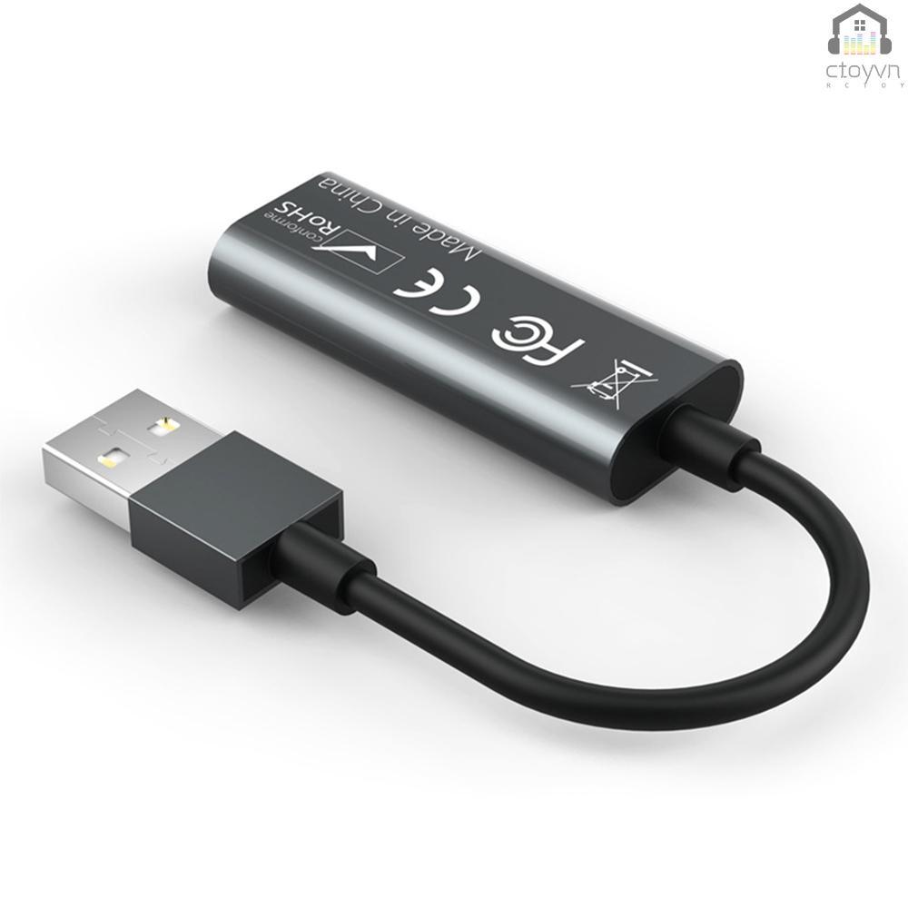 Thẻ ghi hình video mini USB 2.0 sang HD cho máy chơi game DVD