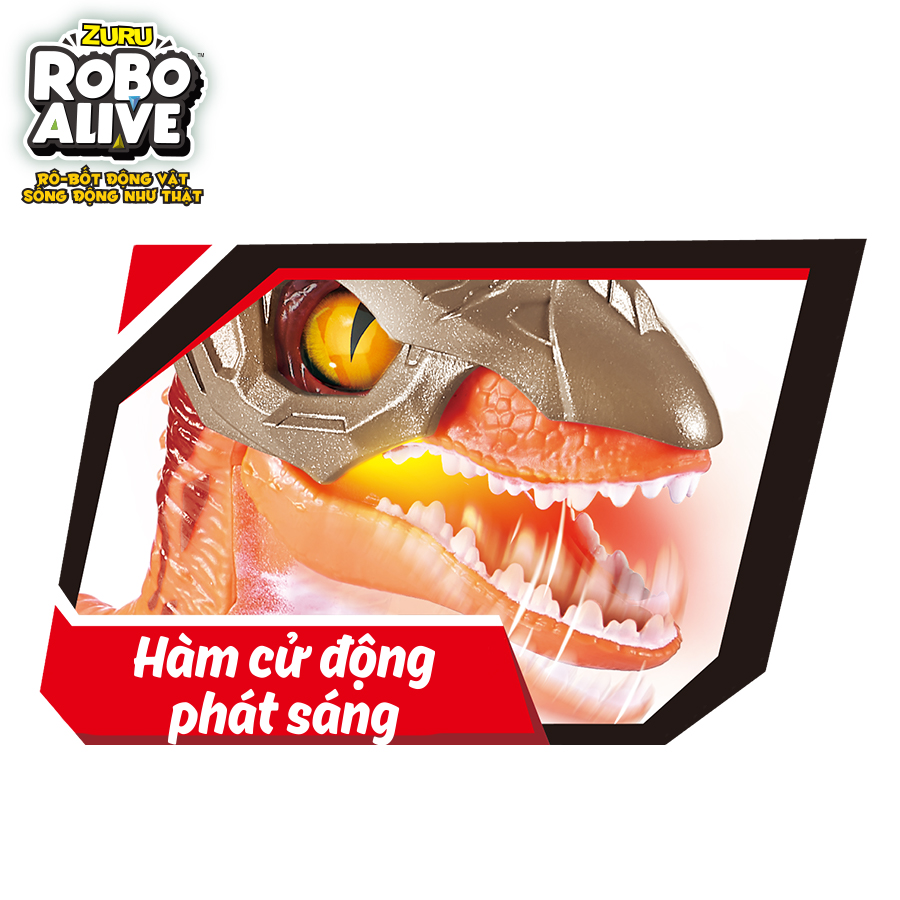 Đồ Chơi ROBO ALIVE Khủng Long Ăn Thịt Chiến Đấu Raptor 7133