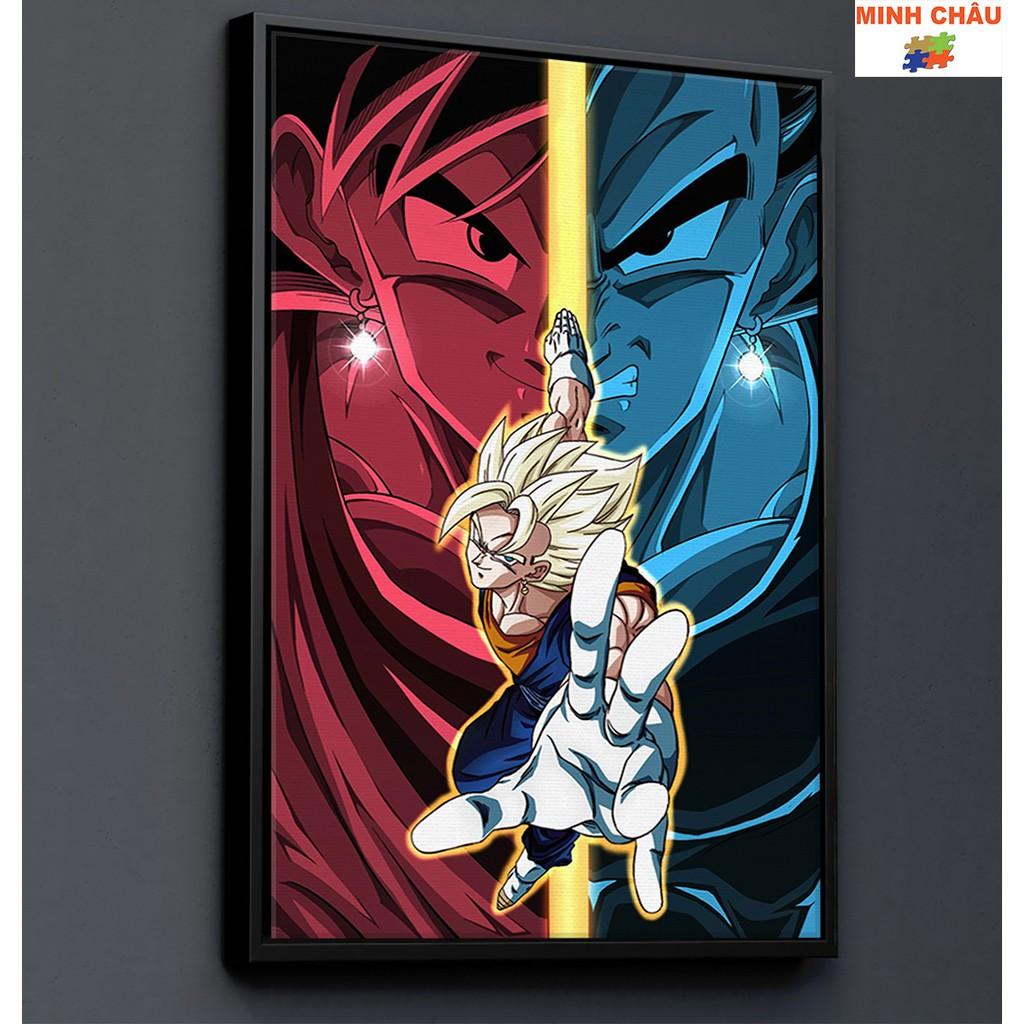 Tranh Canvas | Tranh treo tường trang trí DRAGON BALL - MẪU 9